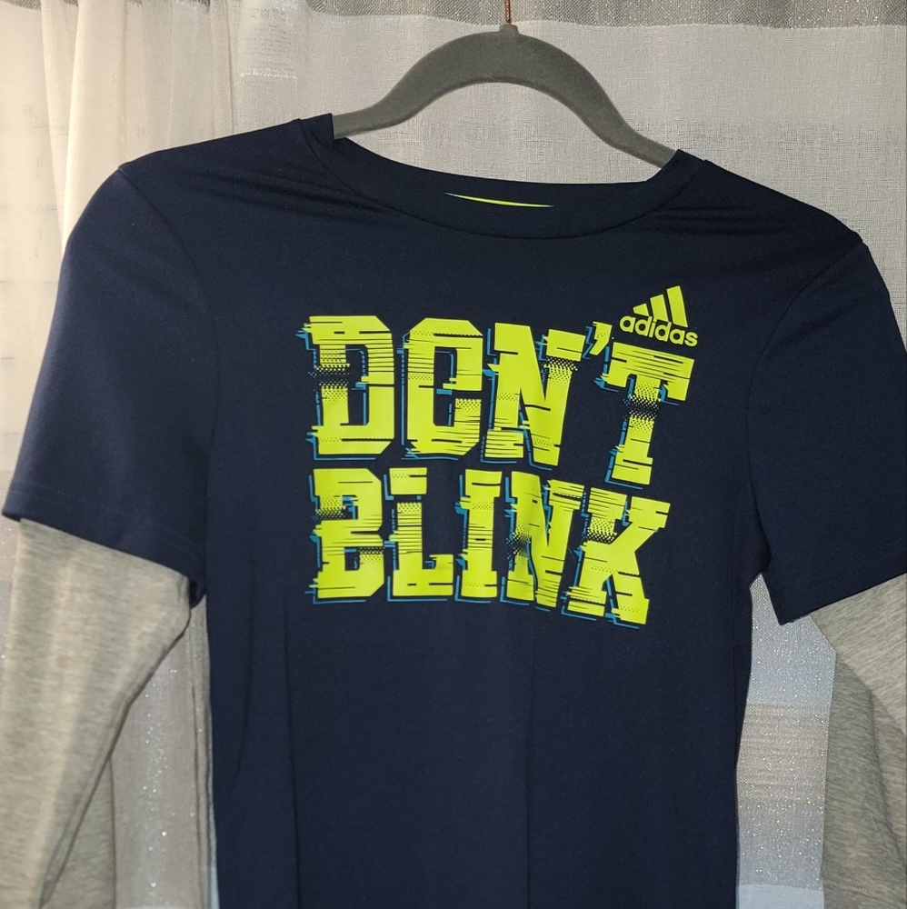 Boys long sleeve Adidas shirt